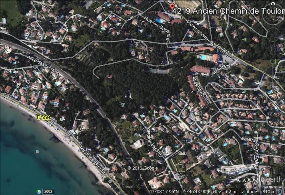 Les Appartements De La Marina Санари-сюр-Мер Екстериор снимка